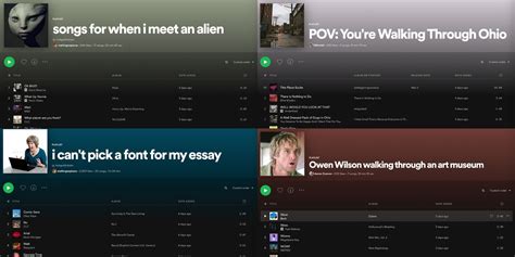 r/weird spotify playlists|7 weird Spotify playlists you didn't know you needed.